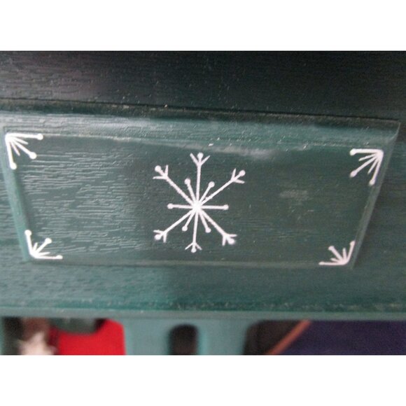 Vintage Animated Santa Painting Doll Light Up Candle Music Box Works GUC - Picture 16 of 16